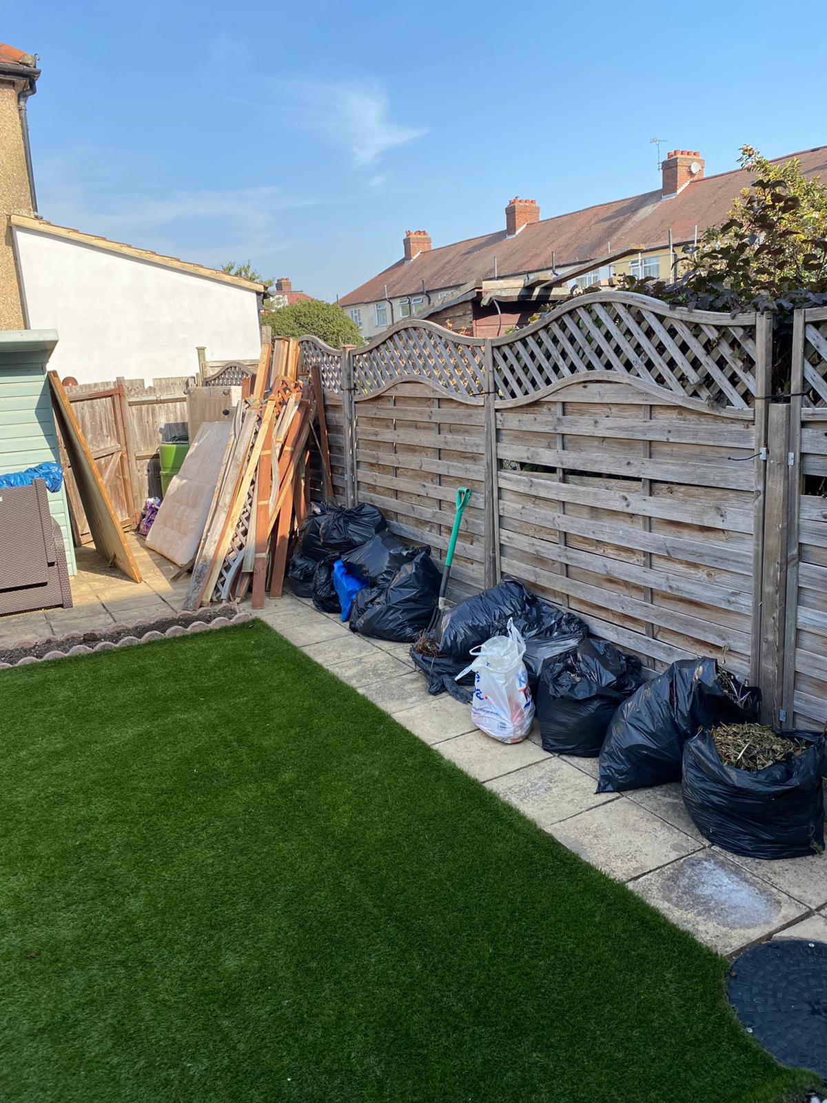 Garden clearance thornton heath before