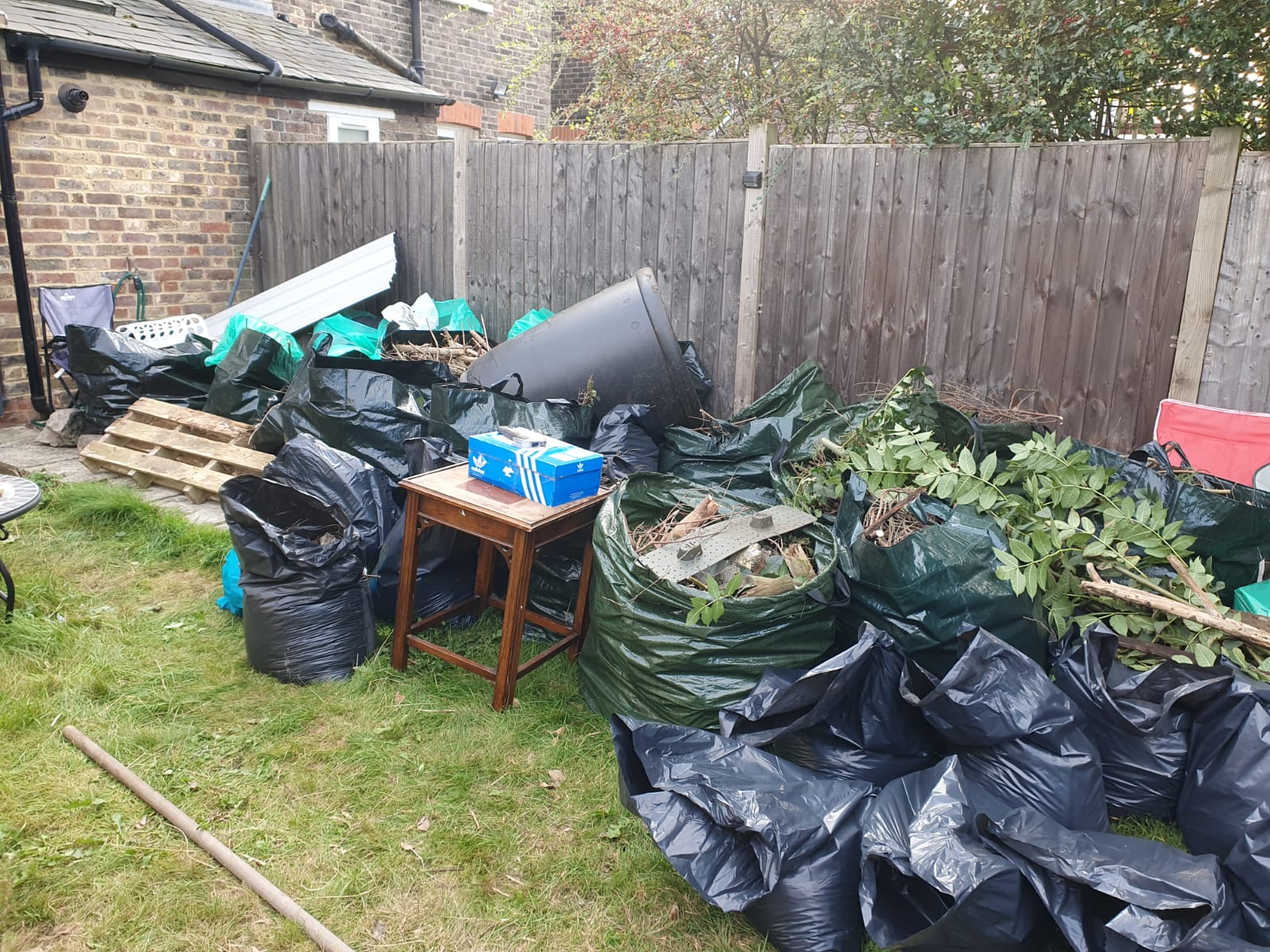 Garden waste removal banstead before